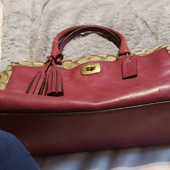 Authentic Coach Purse - Picture 11 of 13